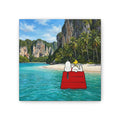 Woodstock Beach Scene Canvas