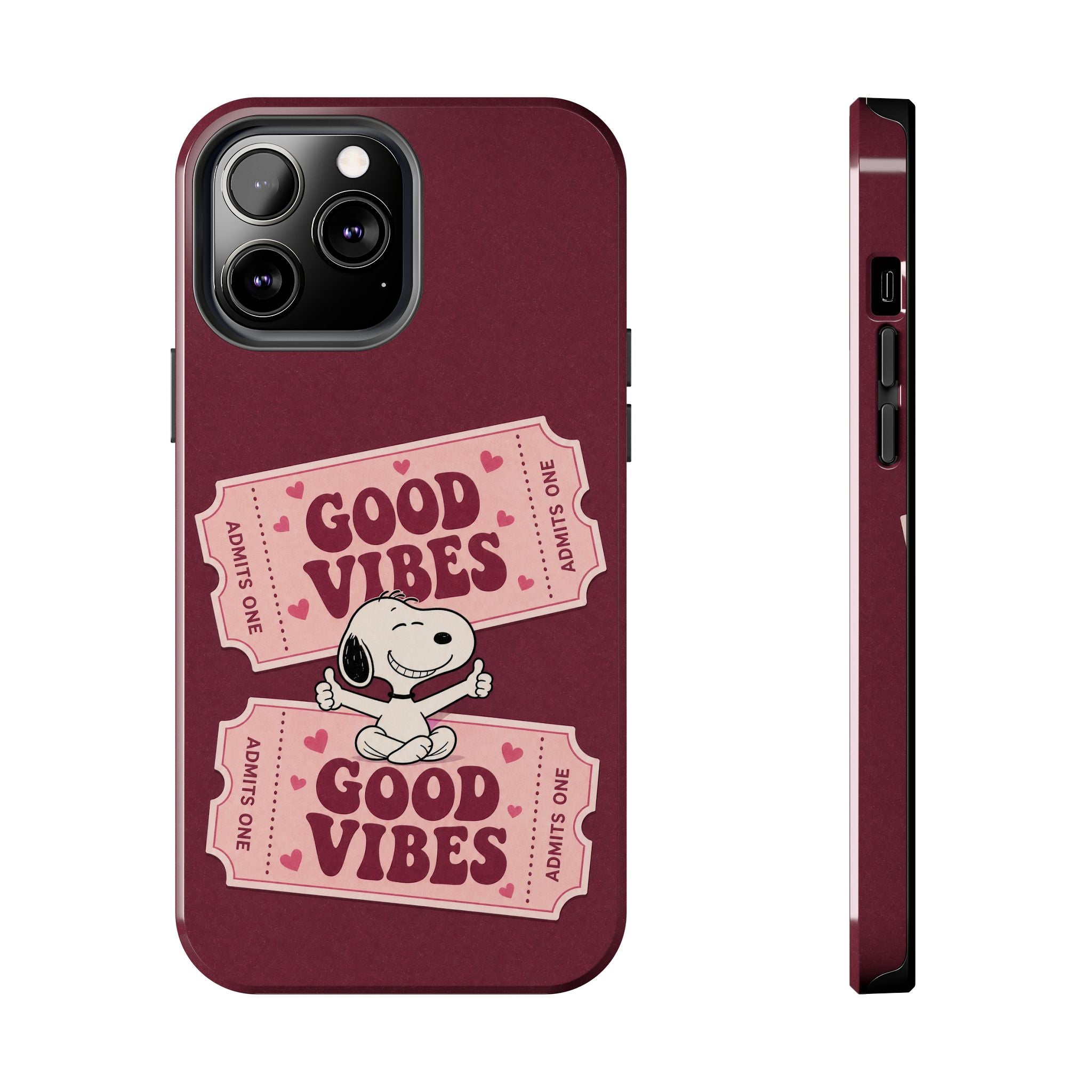 Good Vibes Tickets Phone Case