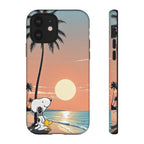 Snoopy Beach Sunset Phone Case