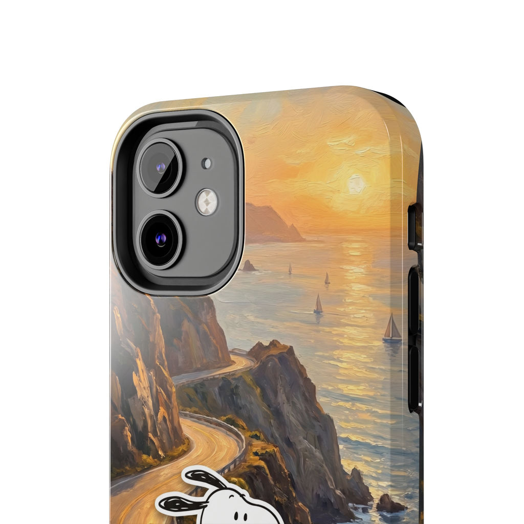 Snoopy Woodstock Bicycle Phone Case