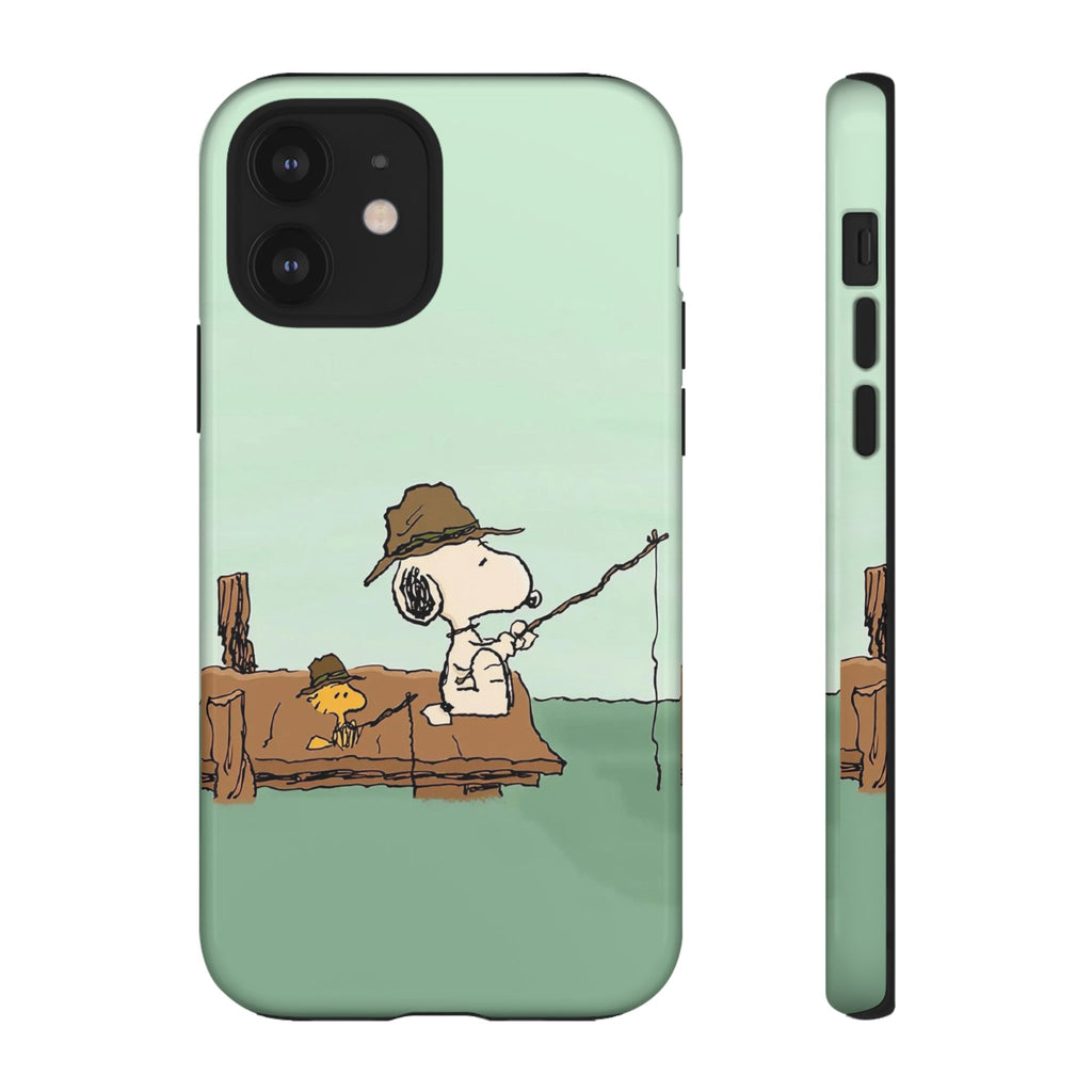 Snoopy Fishing Phone Case