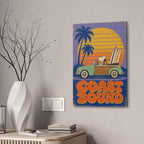 Snoopy VW Woody Canvas