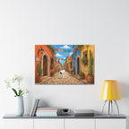 Mexican Street Canvas
