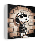 Cool Sunglasses Dog Canvas