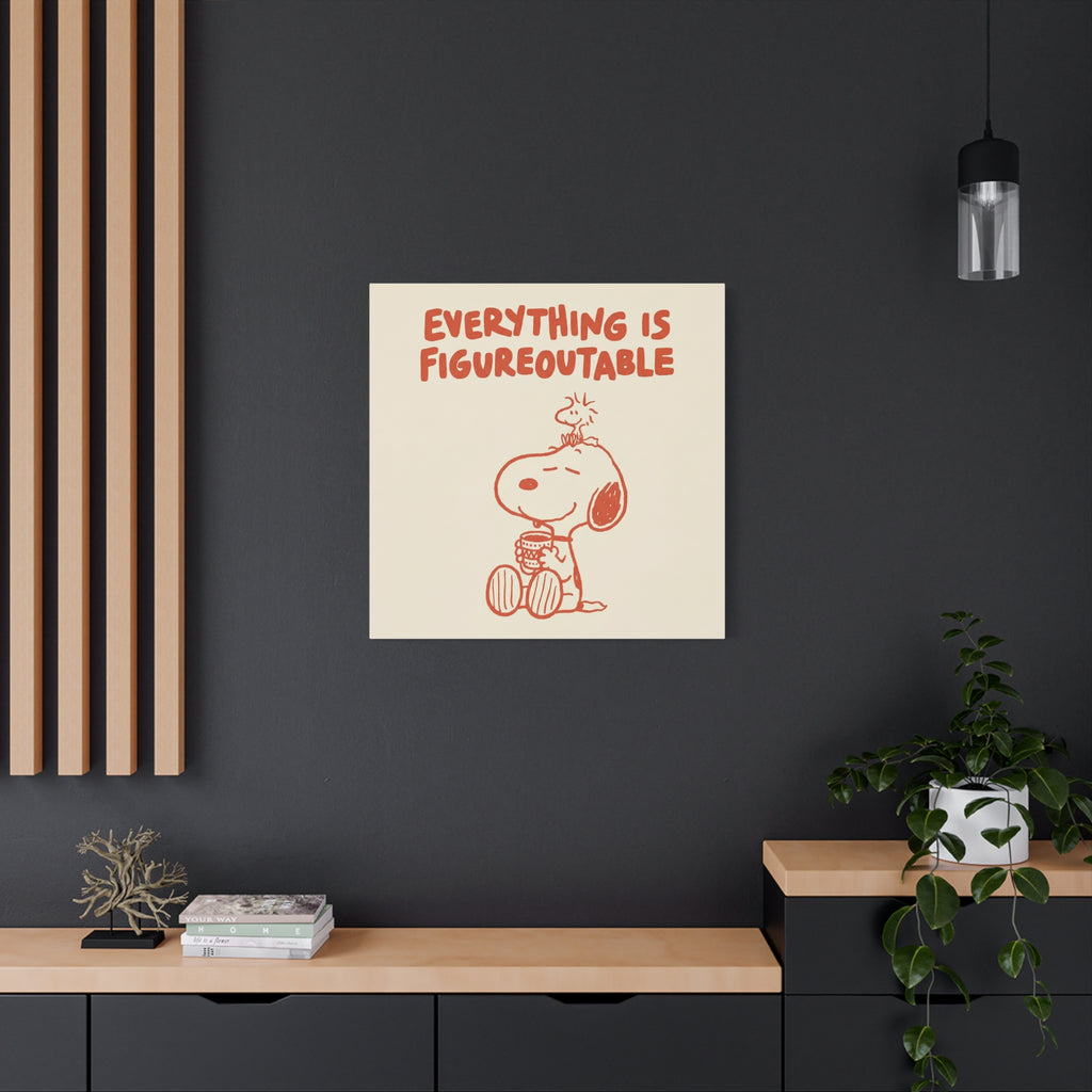 Sunny Meadow Friends Canvas