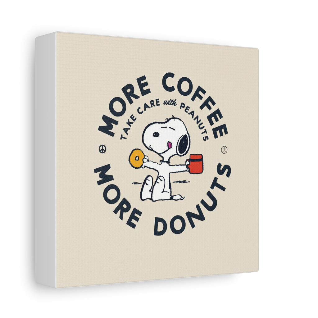 Coffee And Donuts Canvas