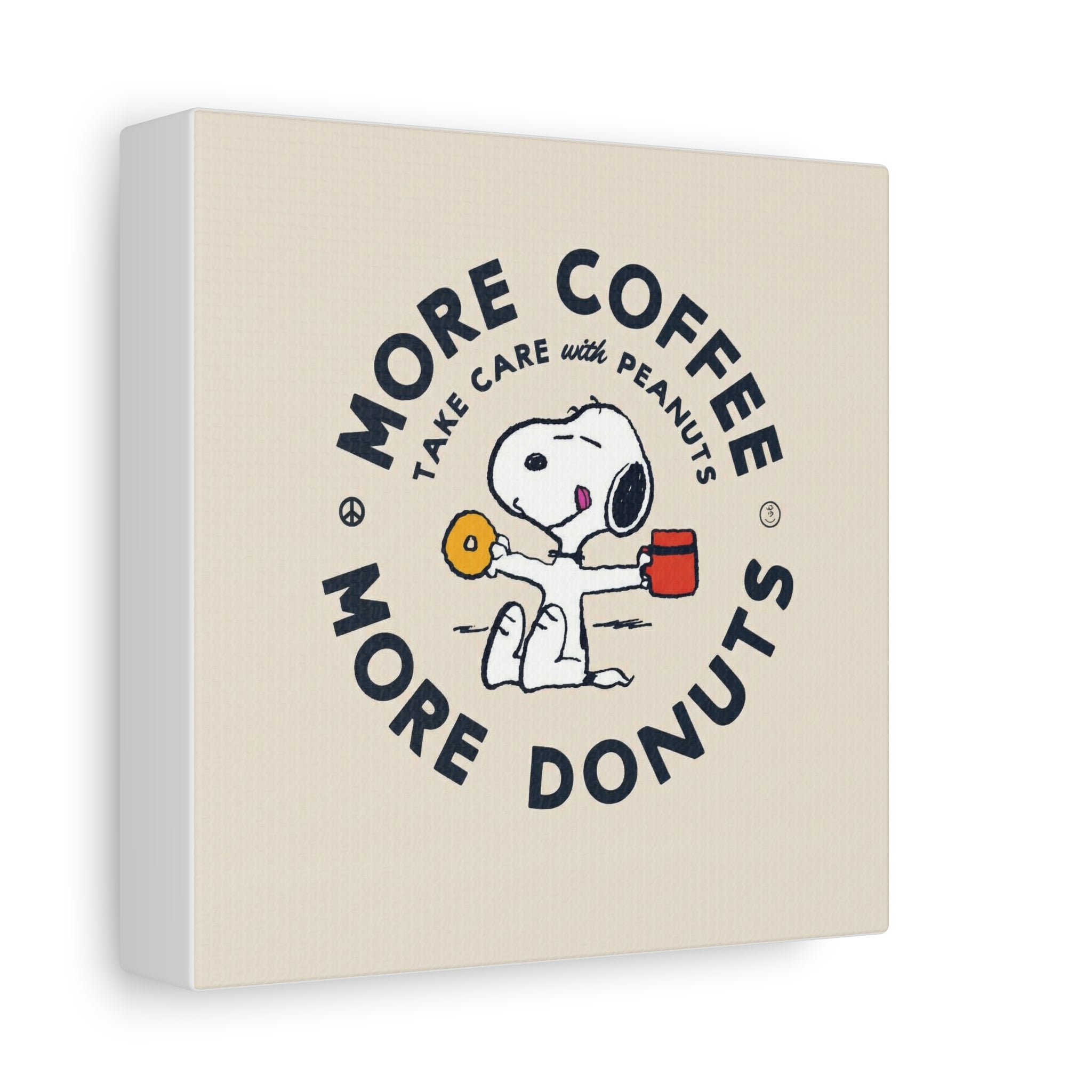 Coffee And Donuts Canvas
