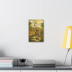 Snoopy Dino Adventure Canvas