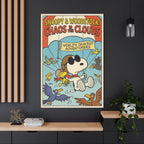 Chaos In Clouds Canvas
