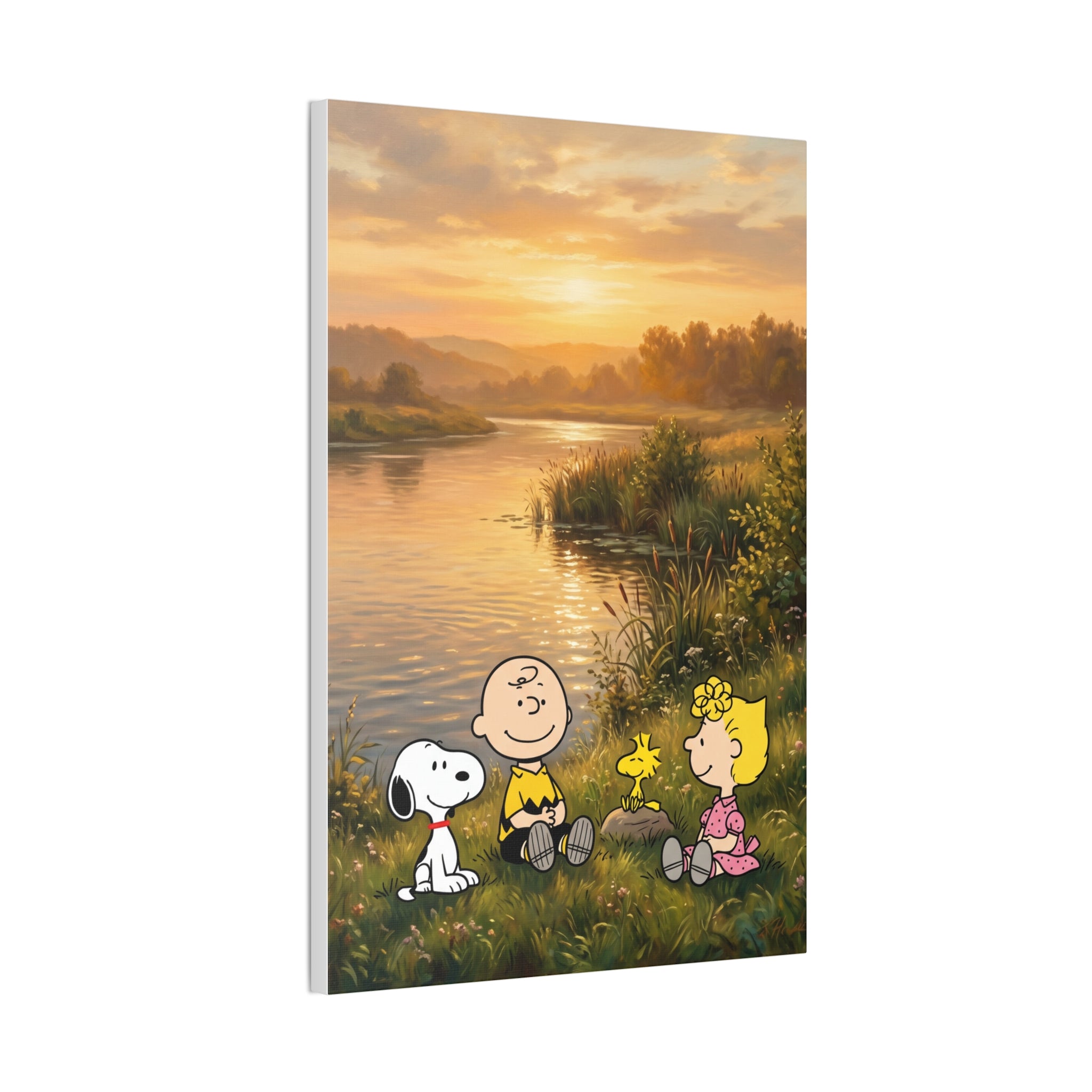 Peanuts Sunset Canvas