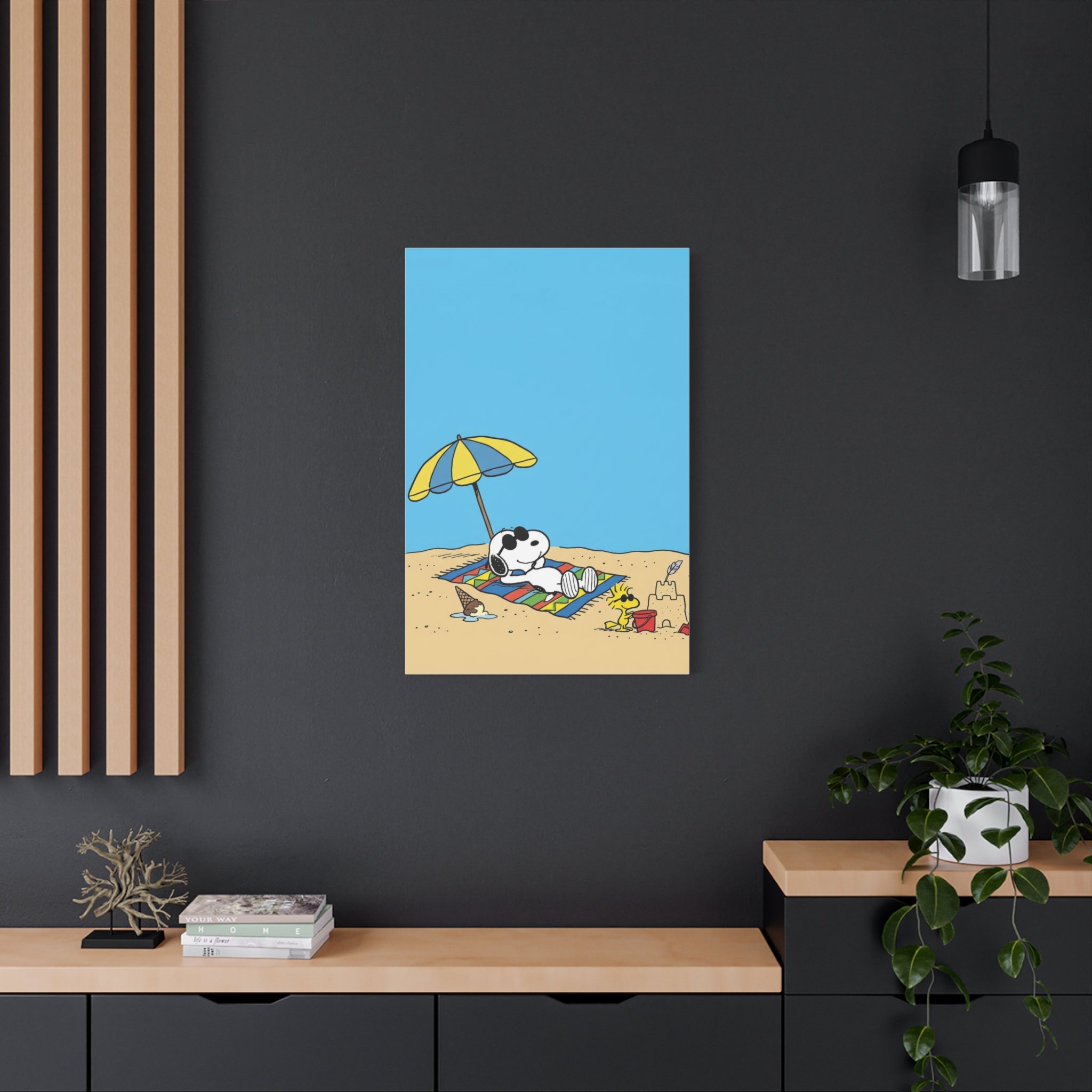 Beach Relaxation Canvas