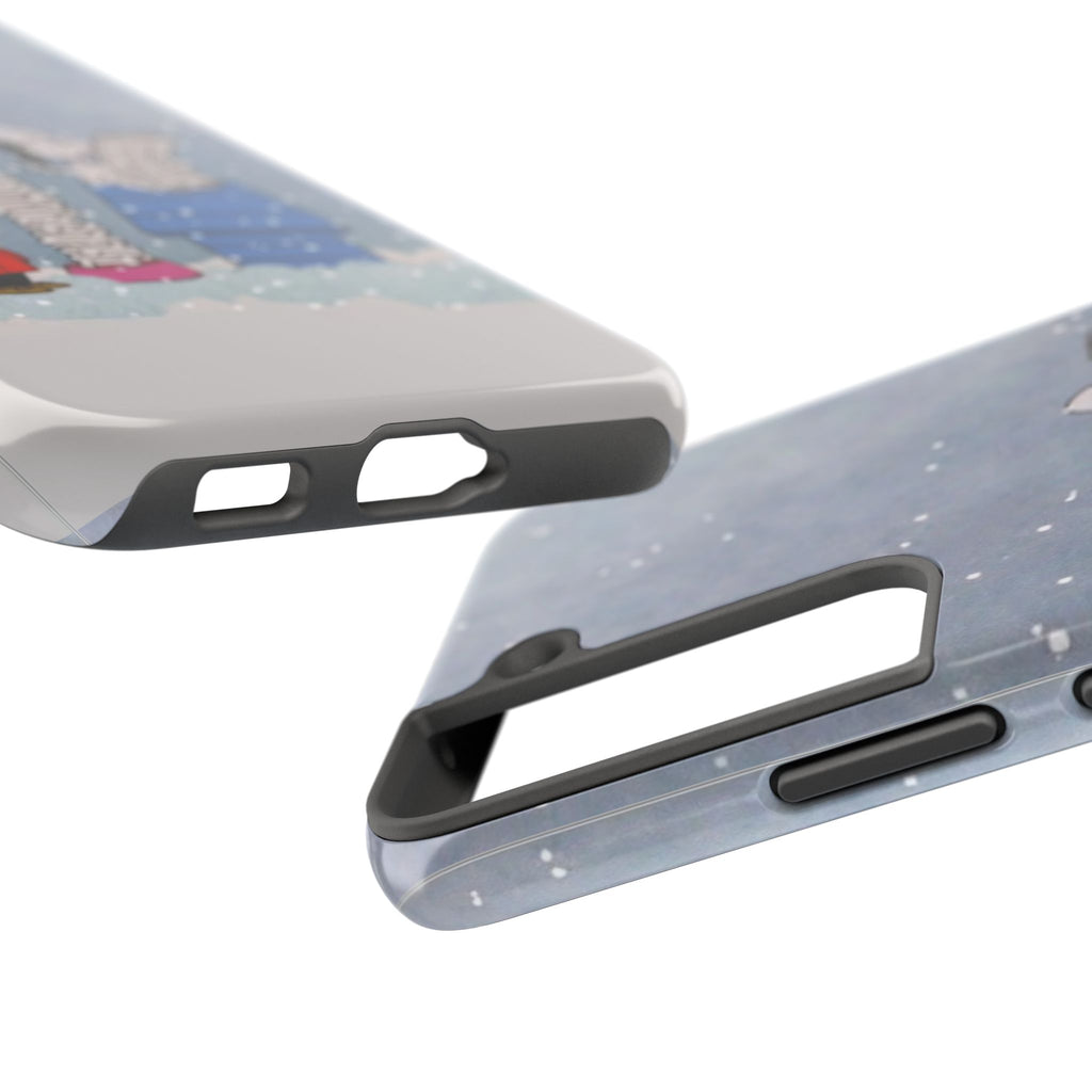 Snowy Reading Phone Case