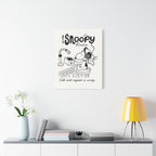 Snoopy Radio Canvas