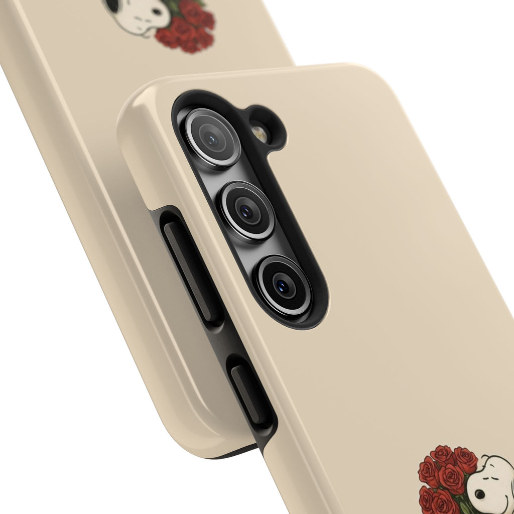 Snoopy Roses Phone Case