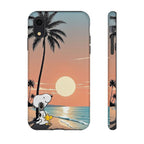 Snoopy Beach Sunset Phone Case