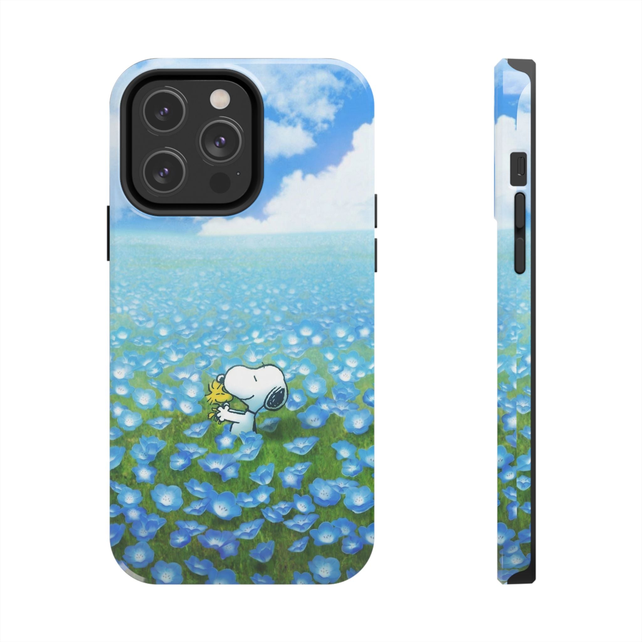 Blue Flower Field Case