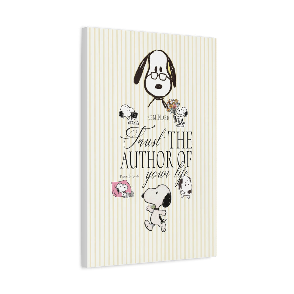 Author Of Your Life Canvas