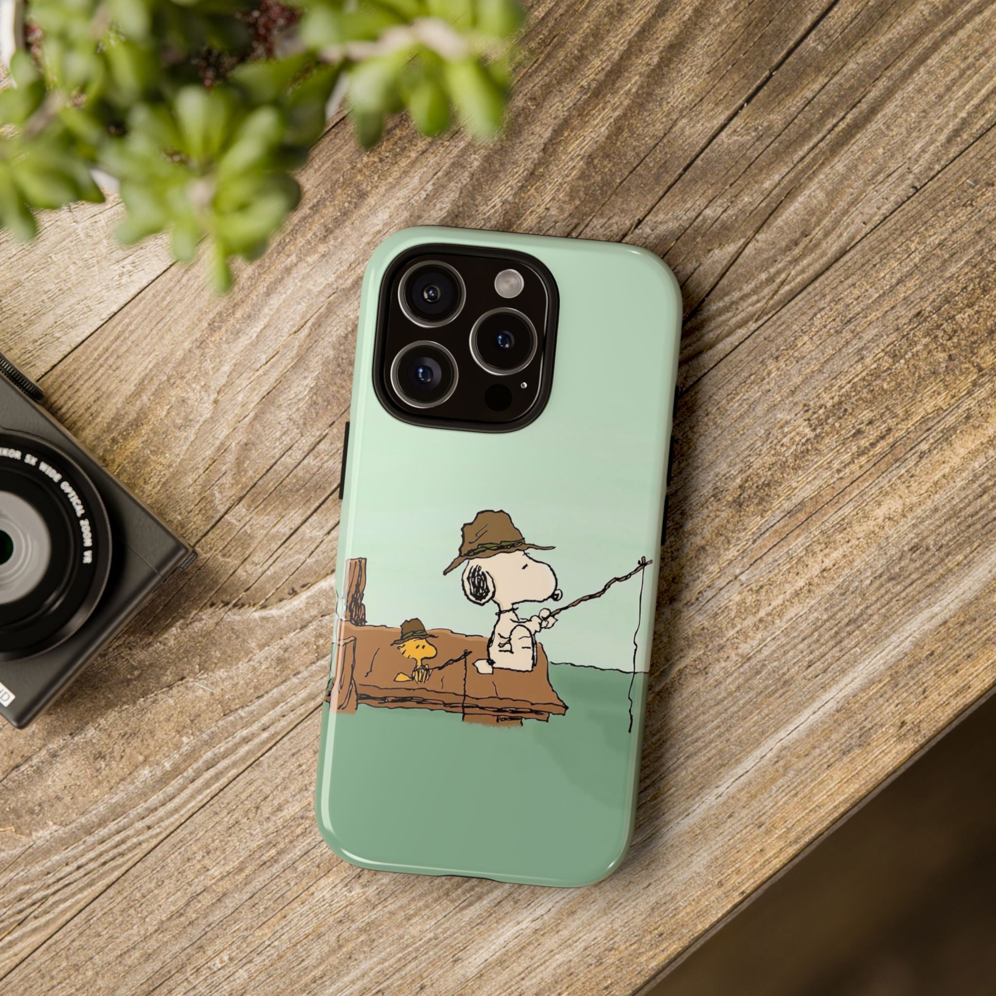 Snoopy Fishing Phone Case