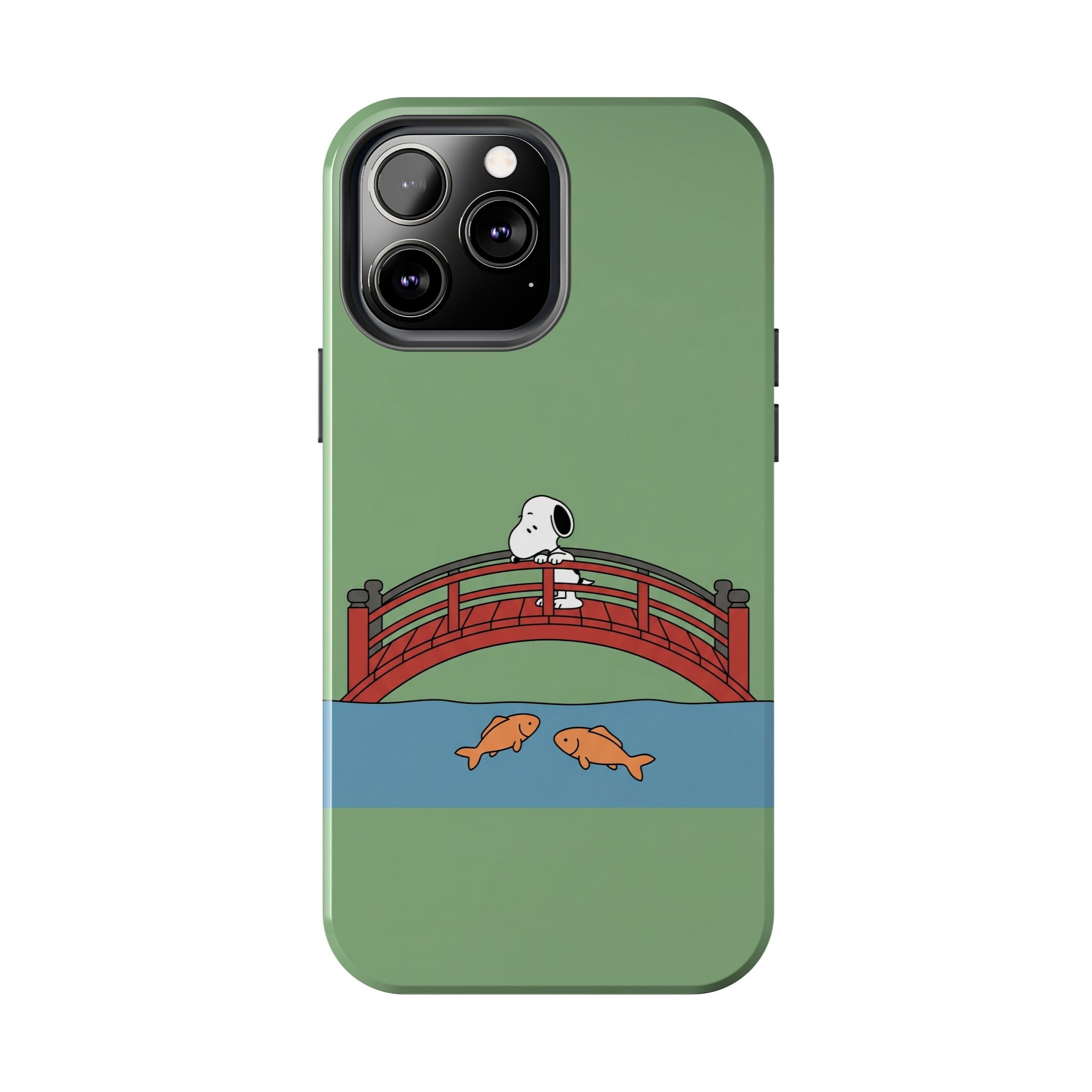 Koi Bridge Phone Case