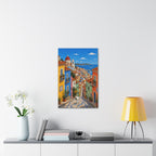 Snoopy Coastal Village Canvas
