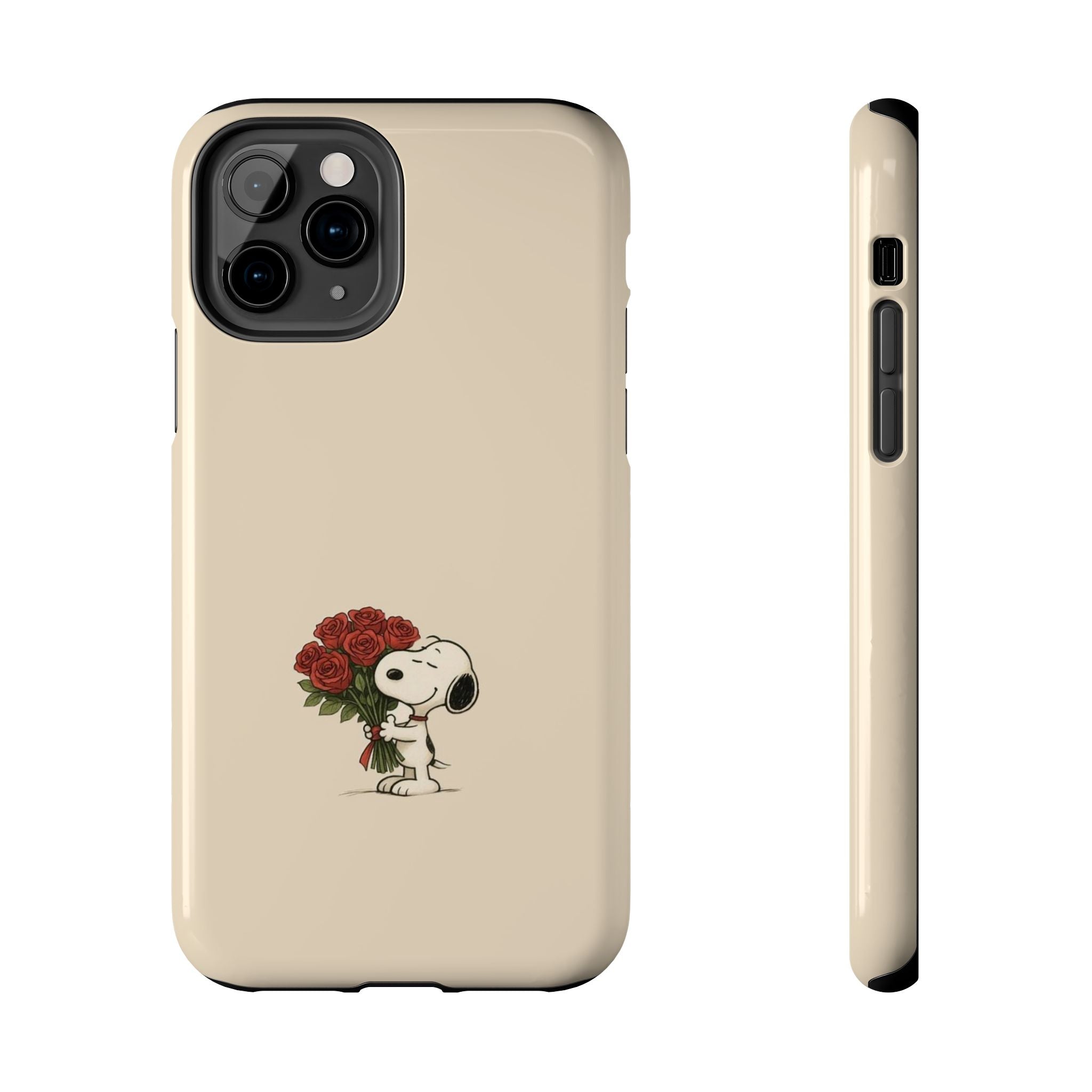Snoopy Roses Phone Case