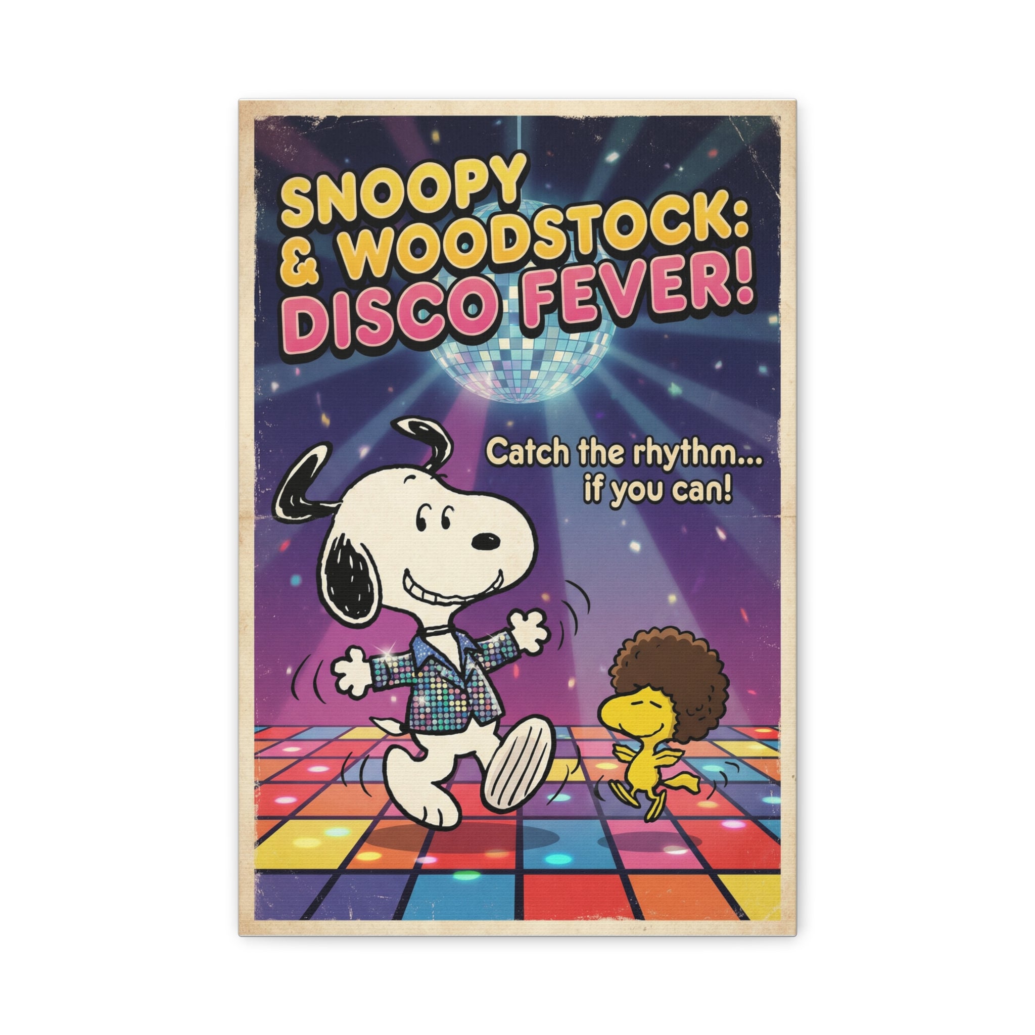Disco Fever Canvas