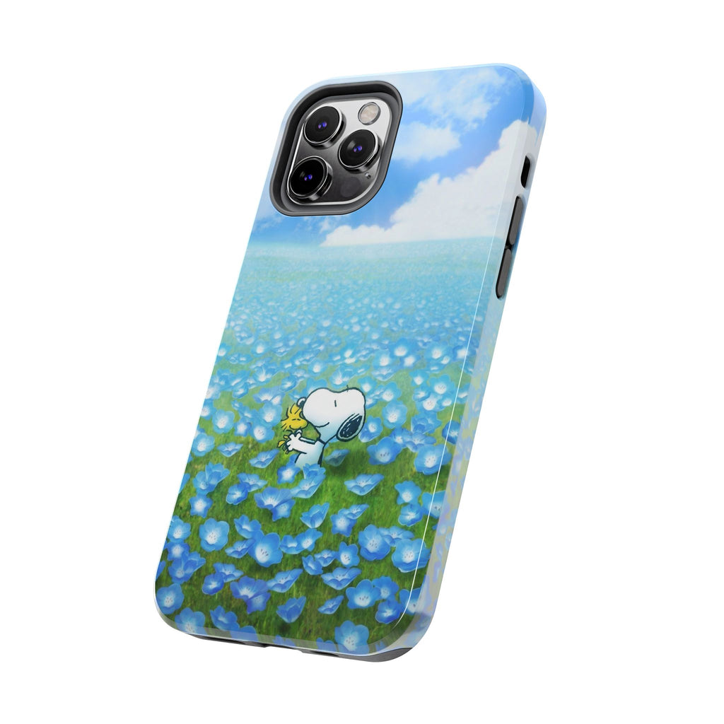 Blue Flower Field Case
