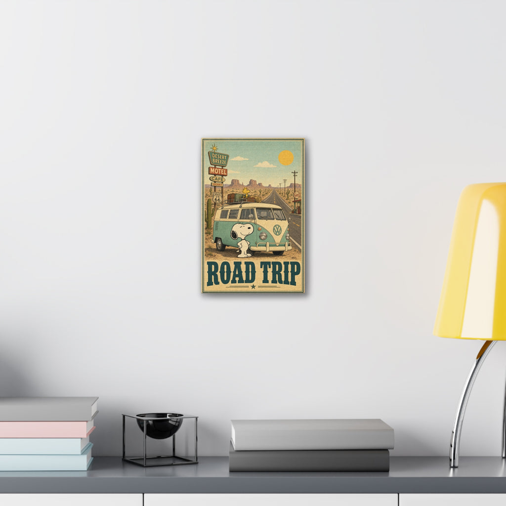 VW Camper Trip Canvas