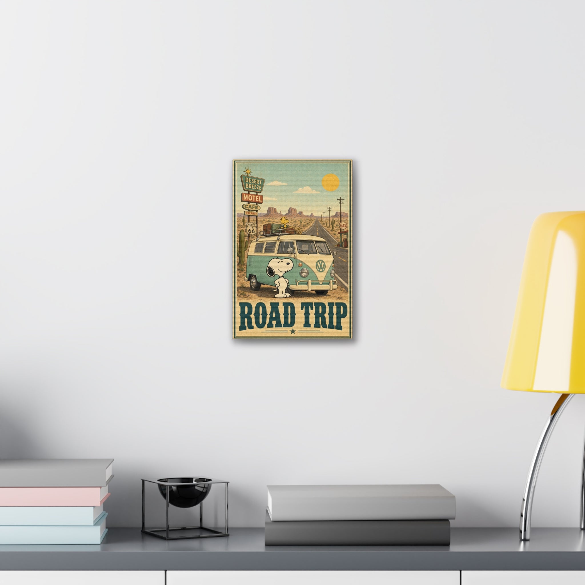 VW Camper Trip Canvas