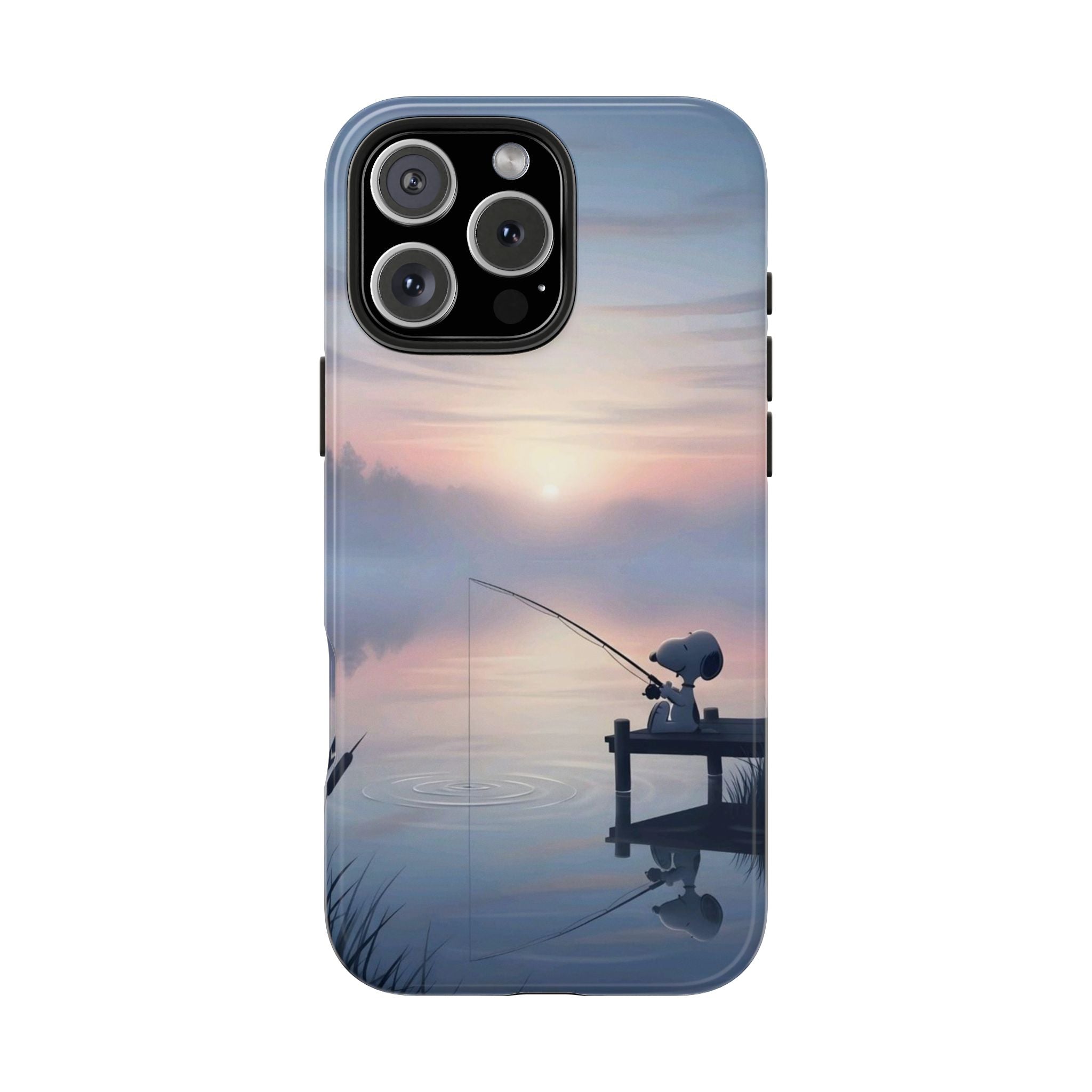 Sunset Fishing Phone Case