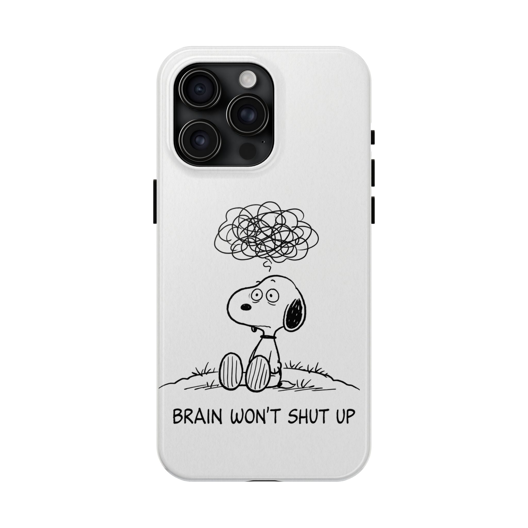 Snoopy Anxiety Phone Case