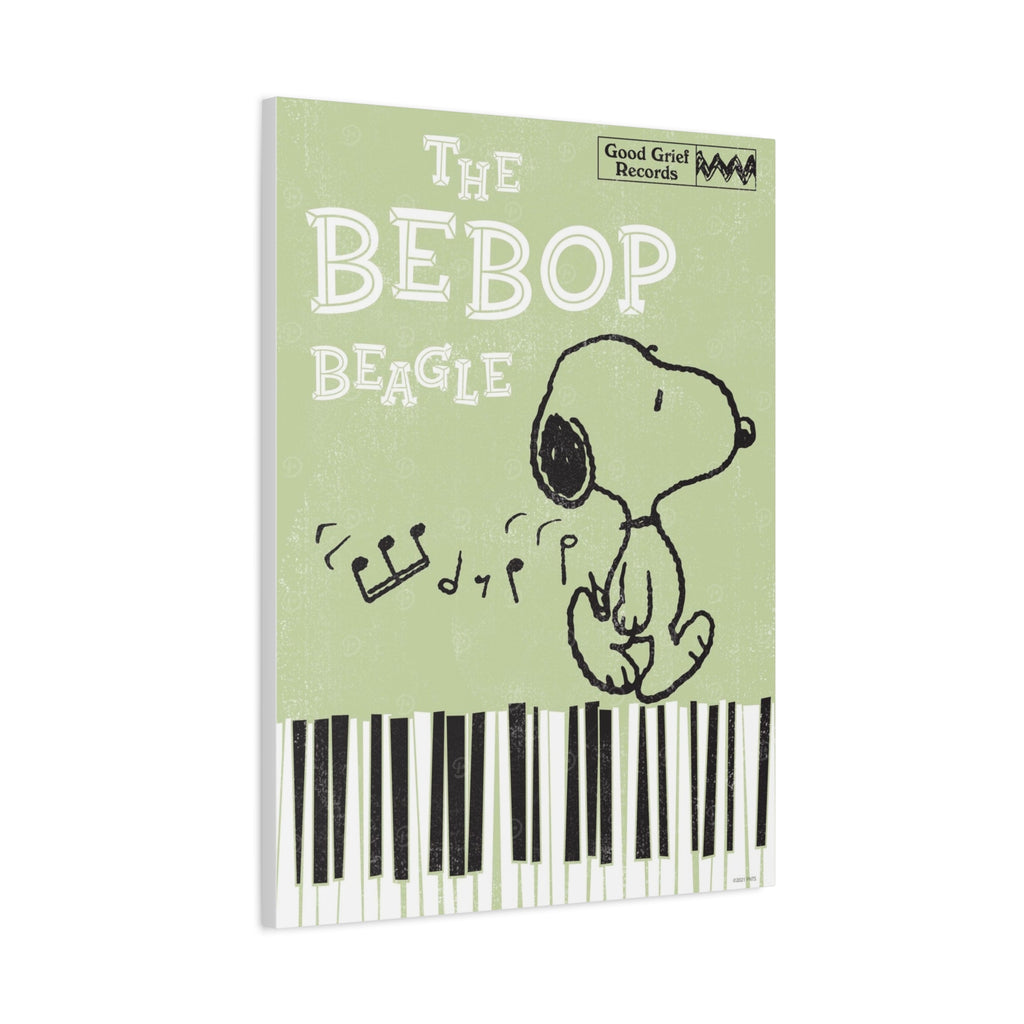 Bebop Beagle Piano Canvas