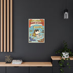 Chaos In Clouds Canvas