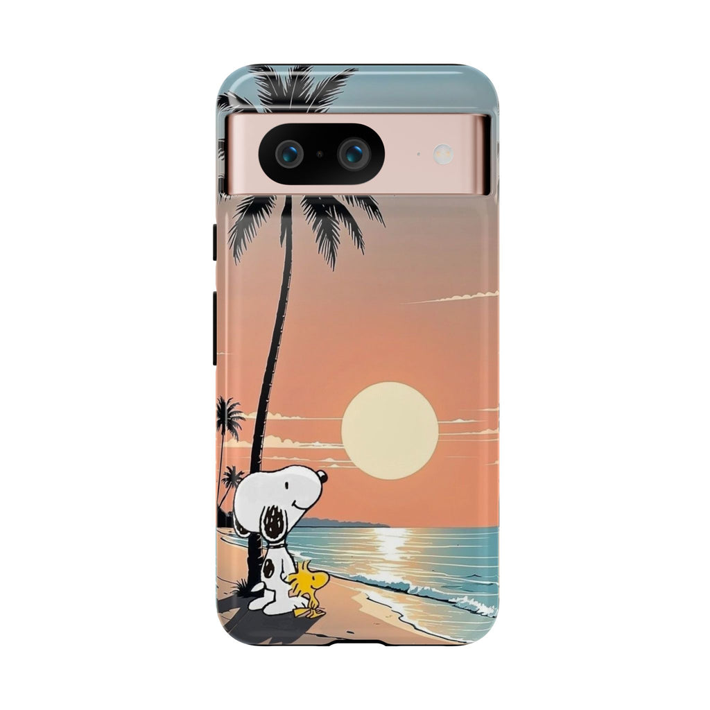 Snoopy Beach Sunset Phone Case