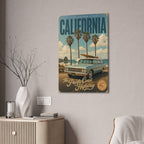 California Coast Snoopy Canvas