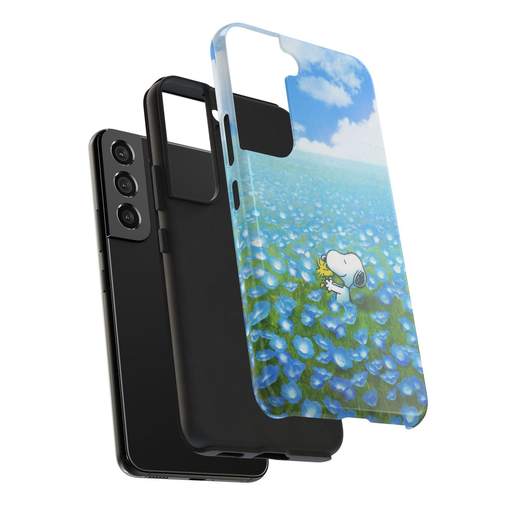 Blue Flower Field Case