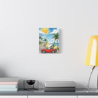 Surf Dog Road Trip Canvas