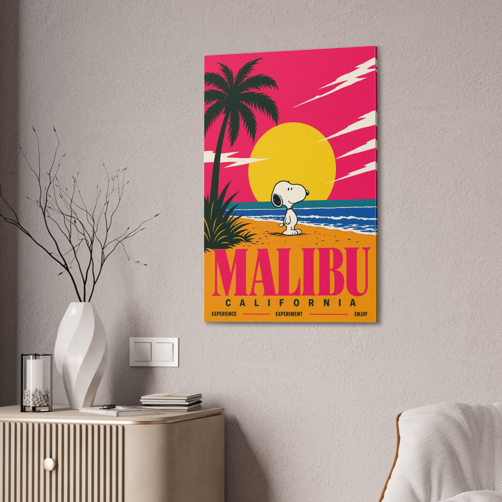 Malibu Poster Canvas