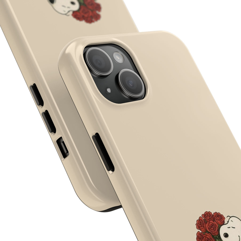 Snoopy Roses Phone Case