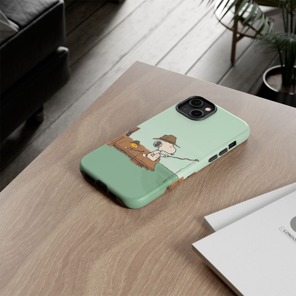 Snoopy Fishing Phone Case