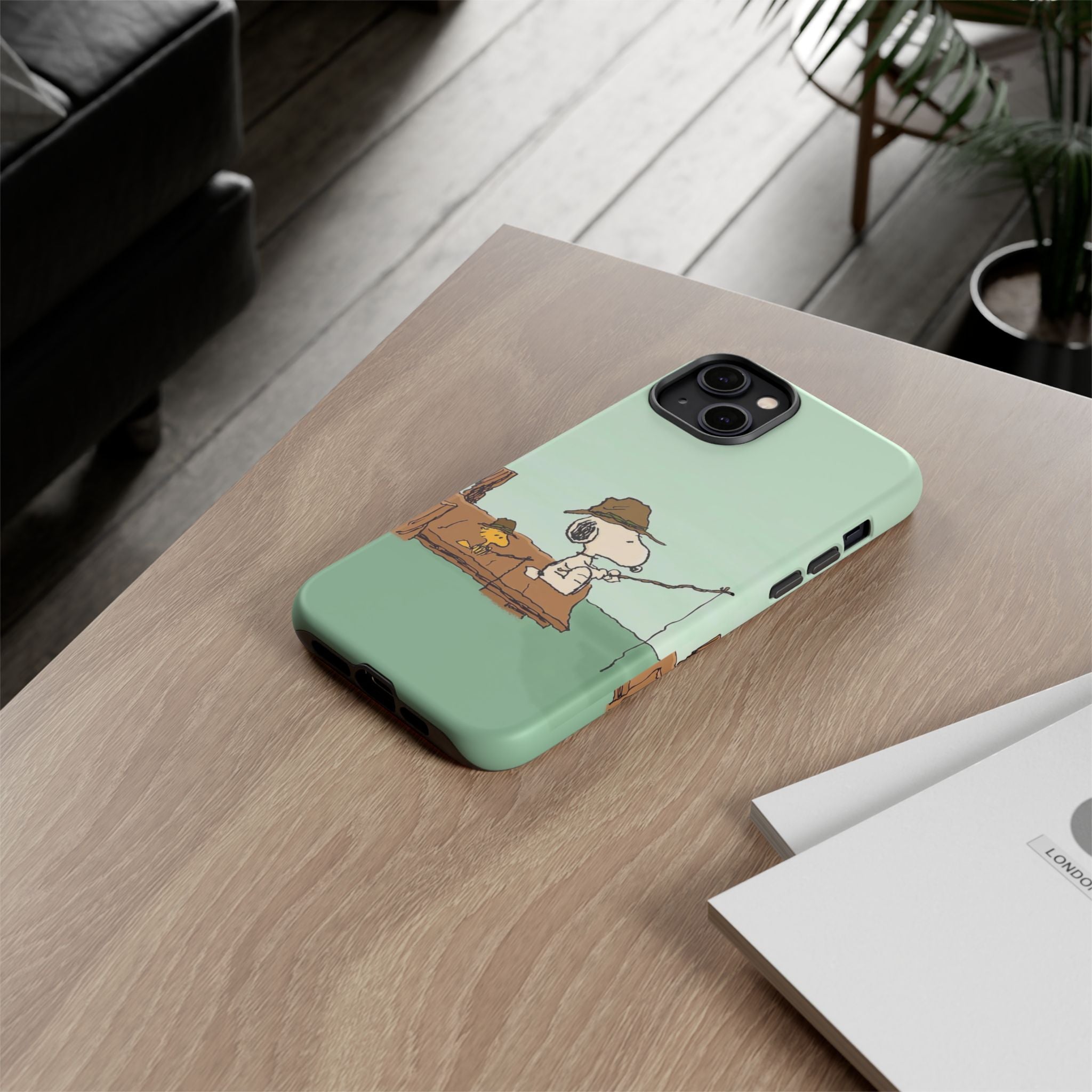 Snoopy Fishing Phone Case