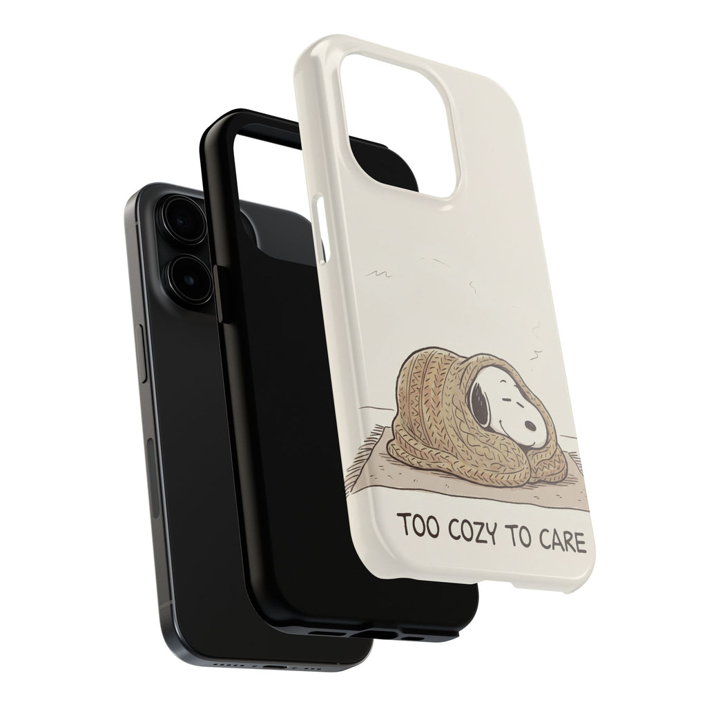 Too Cozy To Care Case