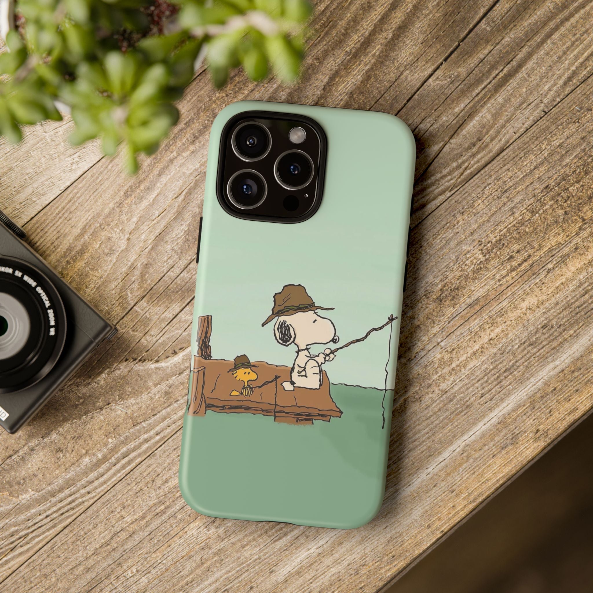Snoopy Fishing Phone Case