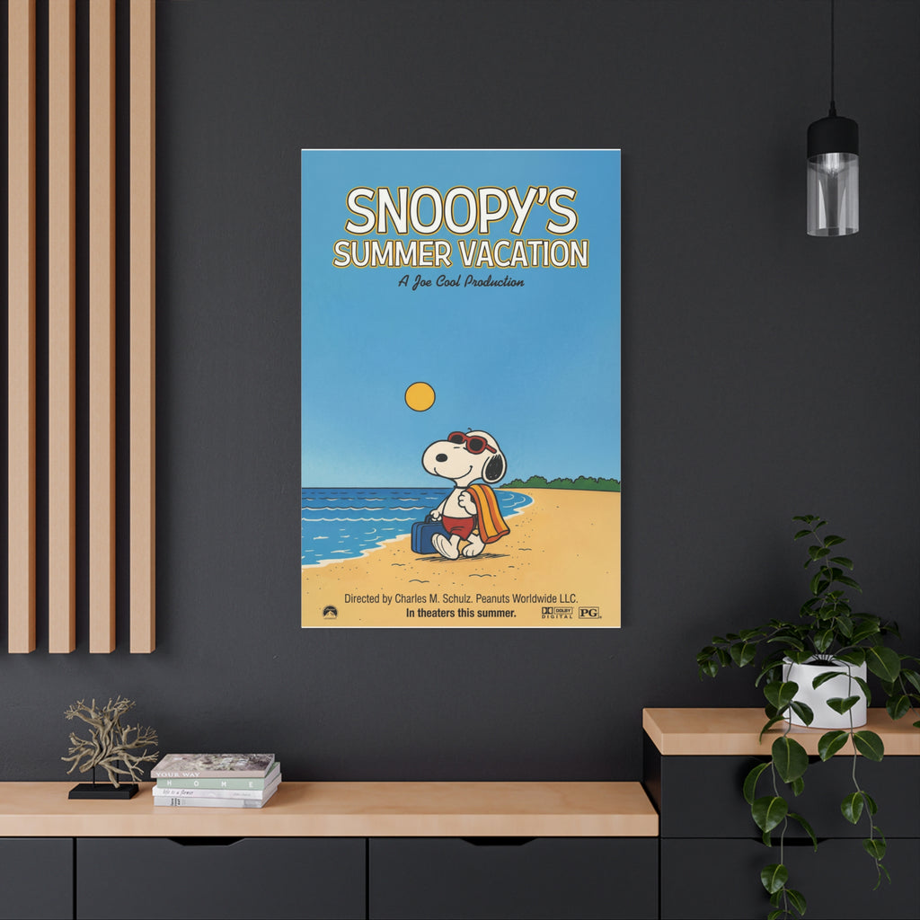 Summer Vacation Canvas
