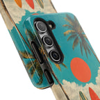 Retro Beach Sun Case
