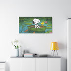 Snoopy Rowboat Canvas