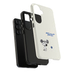 Snoopy Weightlifting Phone Case