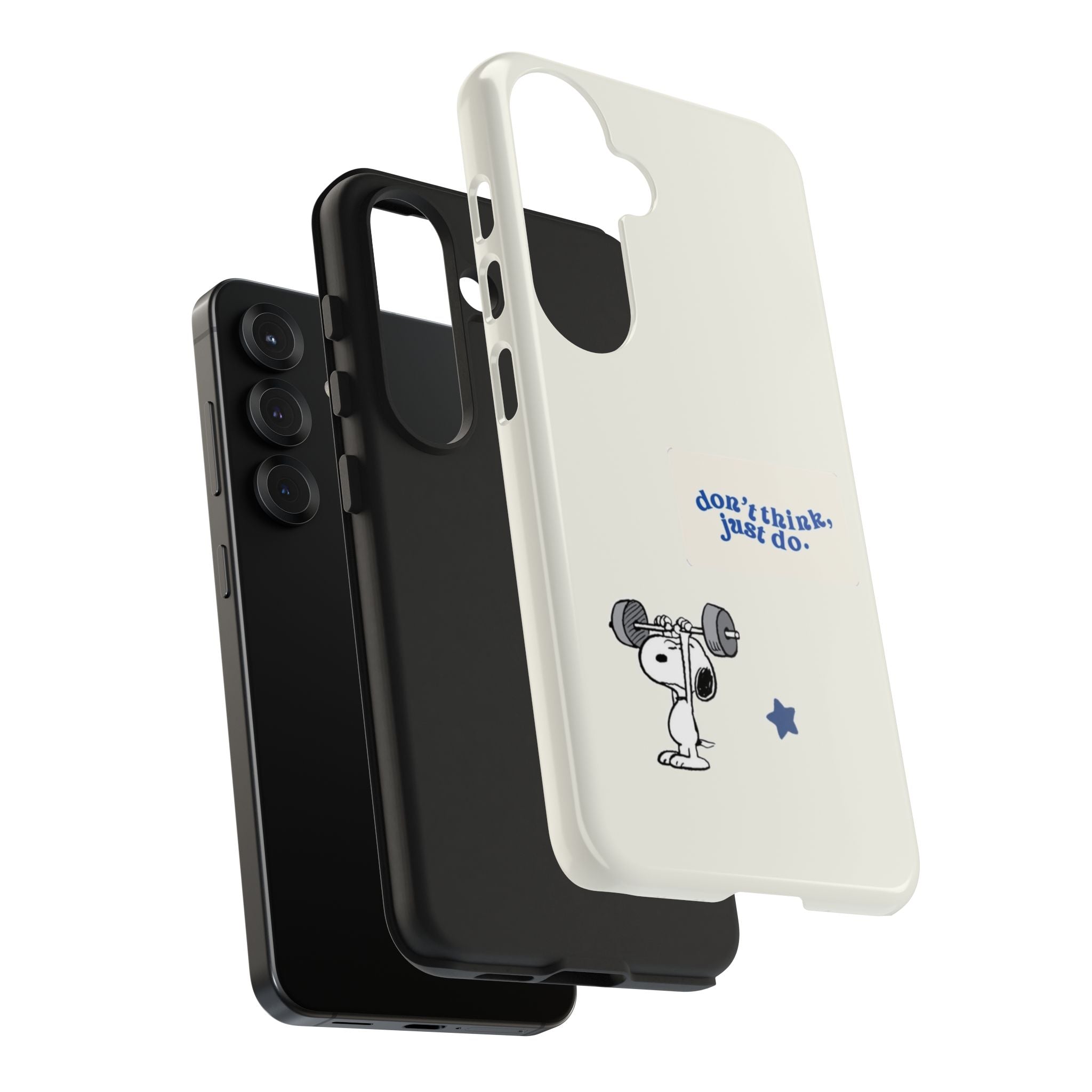 Snoopy Weightlifting Phone Case