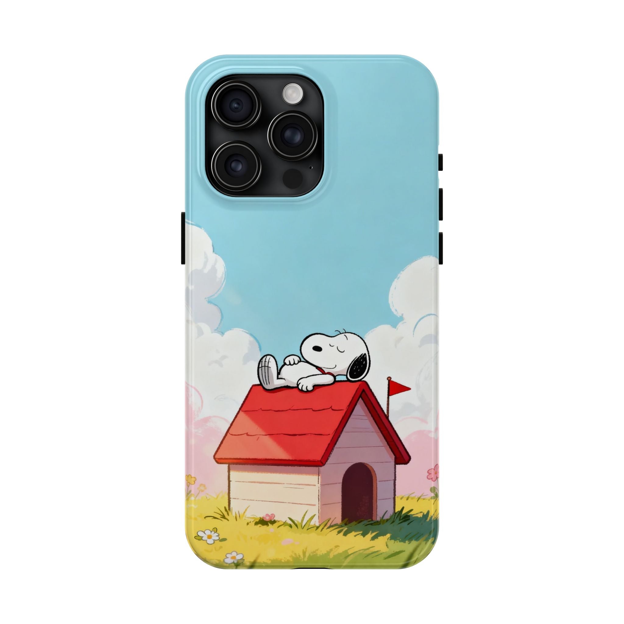 Relaxing Doghouse Phone Case