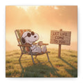 Relaxing Snoopy Canvas